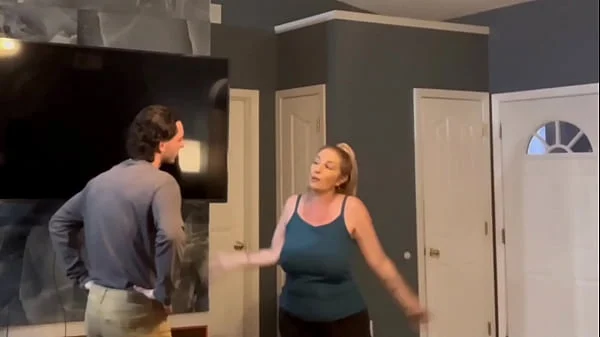 Danni Jones' Son's Friend Fixes Her House and Her Tight Milf Pussy