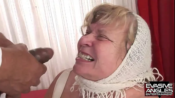 EVASIVE ANGLES This black doctor who still does house calls, is going to have the most memorable time of his life now that he agreed to have interracial hardcore sex with this old chunky grannie